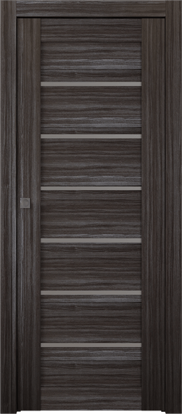 ALBA GRAY OAK POCKET BELLDINNI MODERN INTERIOR DOOR - 1