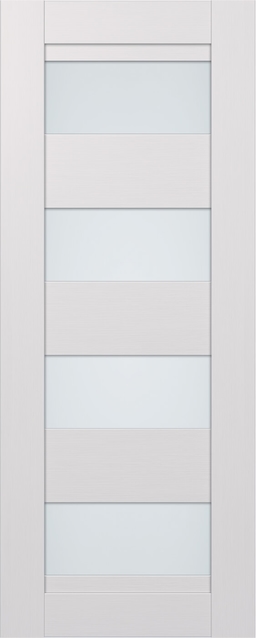 DELLA VETRO BIANCO NOBLE SLAB BELLDINNI MODERN INTERIOR DOOR - 1