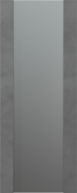 AVON 202 VETRO DARK URBAN SLAB BELLDINNI MODERN INTERIOR DOOR - 1