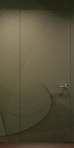Primed Door Frameless Belldinni Modern Interior Door - 10