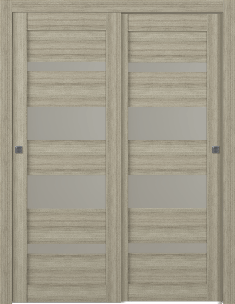 MIRELLA VETRO SHAMBOR BYPASS BELLDINNI MODERN INTERIOR DOOR - 1