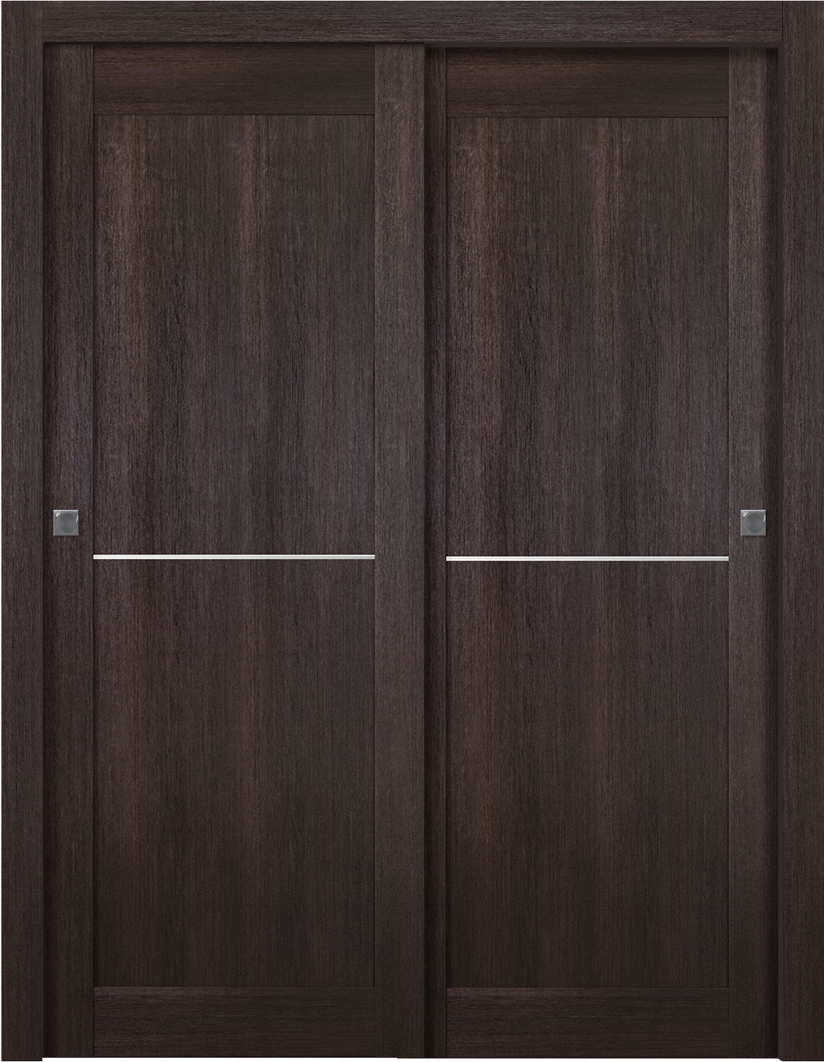 AVON 07 1H VERALINGA OAK BYPASS BELLDINNI MODERN INTERIOR DOOR - 2