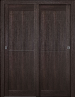 AVON 07 1H VERALINGA OAK BYPASS BELLDINNI MODERN INTERIOR DOOR - 2