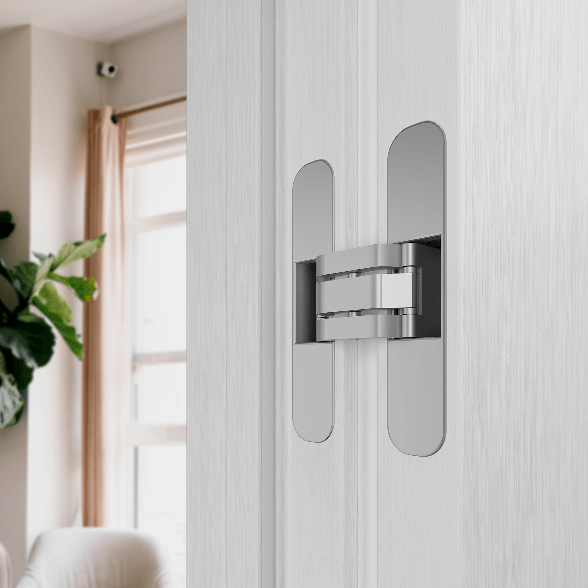 ESTA VETRO BIANCO NOBLE SWING BELLDINNI MODERN INTERIOR DOOR - 3