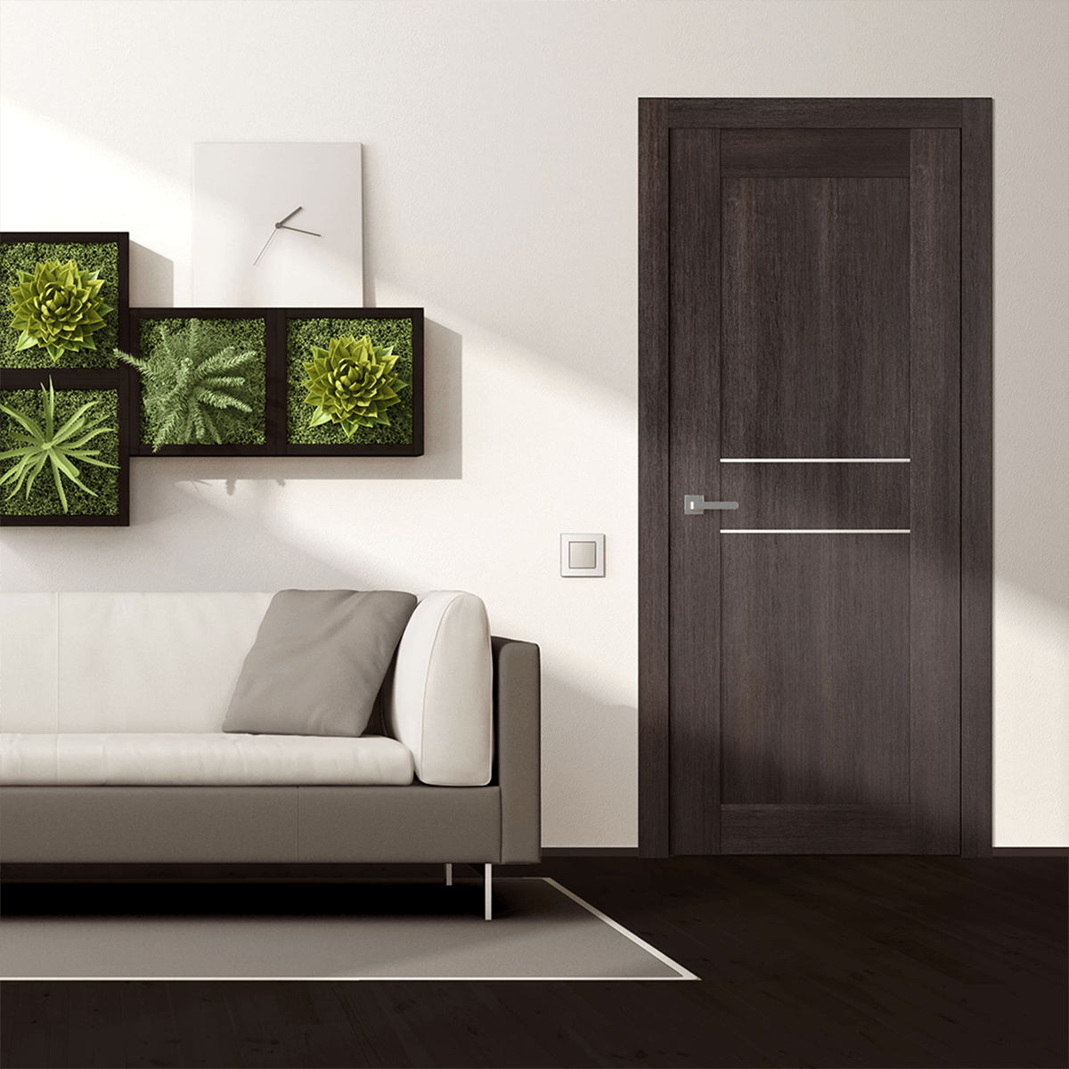 AVON 07 2HN VERALINGA OAK SWING BELLDINNI MODERN INTERIOR DOOR - 2