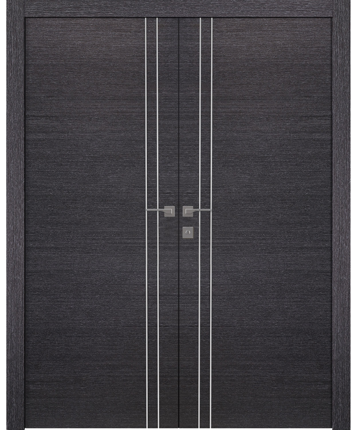 AVANTI 2V BLACK APRICOT DOUBLE BELLDINNI MODERN INTERIOR DOOR - 7