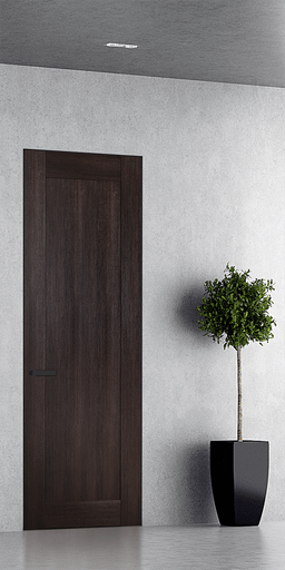 AVON 07 VERALINGA OAK INVISIBLE METAL FRAME BELLDINNI MODERN INTERIOR DOOR - 1