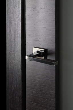 AVANTI 202 VETRO BLACK APRICOT INVISIBLE METAL FRAME BELLDINNI MODERN INTERIOR DOOR - 2