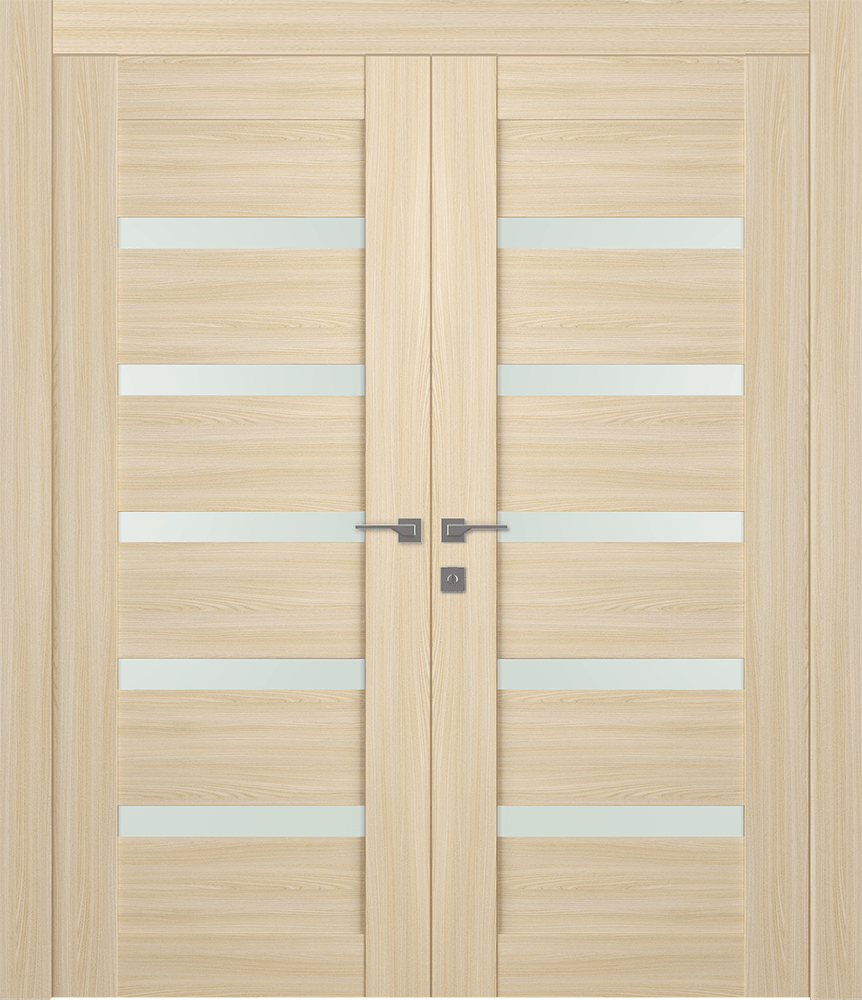 AVON 07-04 VETRO LOIRE ASH DOUBLE DOORS BELLDINNI MODERN INTERIOR DOOR - 6