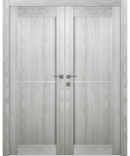 AVON 07 1H RIBEIRA ASH DOUBLE BELLDINNI MODERN INTERIOR DOOR - 3
