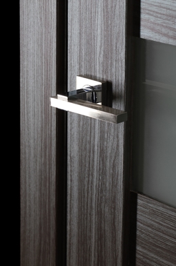 EDNA VETRO GRAY OAK SWING BELLDINNI MODERN INTERIOR DOOR - 5