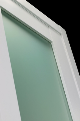SMART PRO 207 VETRO POLAR WHITE SWING BELLDINNI MODERN INTERIOR DOOR - 3