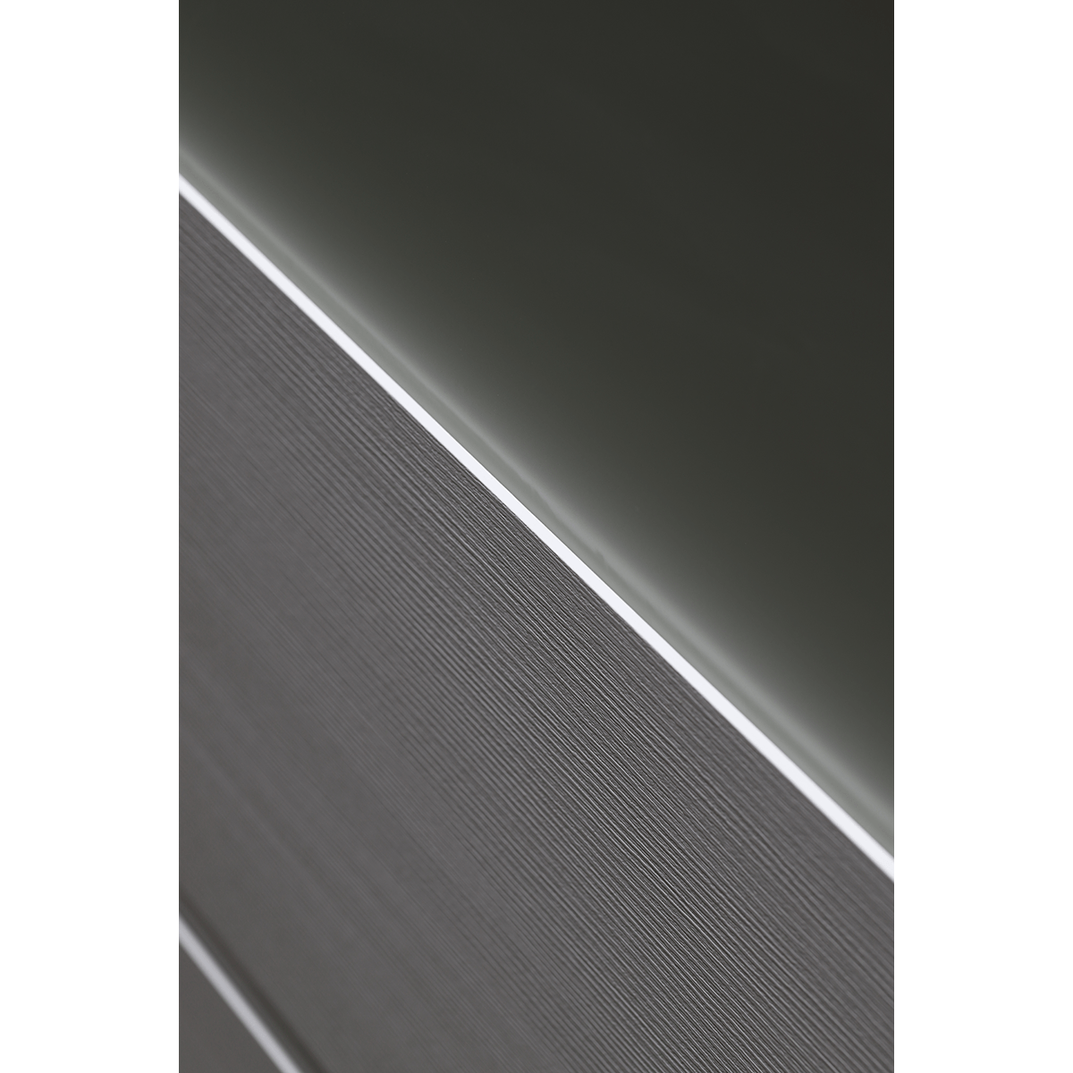 DESSA VETRO BIANCO NOBLE DOUBLE POCKET BELLDINNI MODERN INTERIOR DOOR - 5