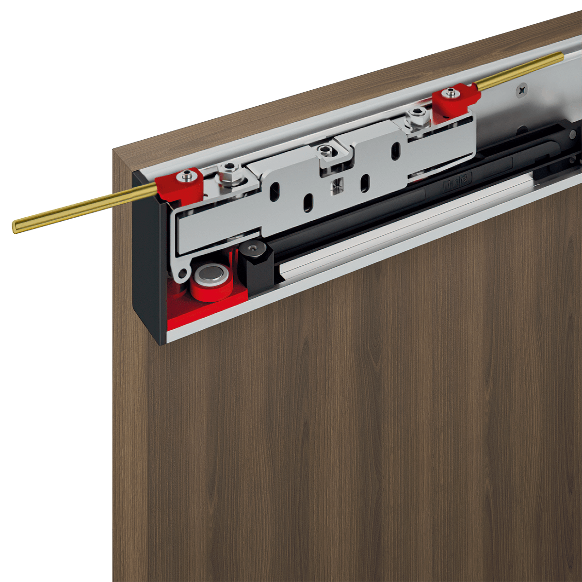 OPTIMA PECAN NUTWOOD MAGIC DOORS BELLDINNI MODERN INTERIOR DOOR - 3