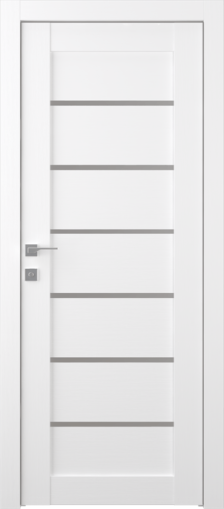 ALBA BIANCO NOBLE SWING BELLDINNI MODERN INTERIOR DOOR - 1
