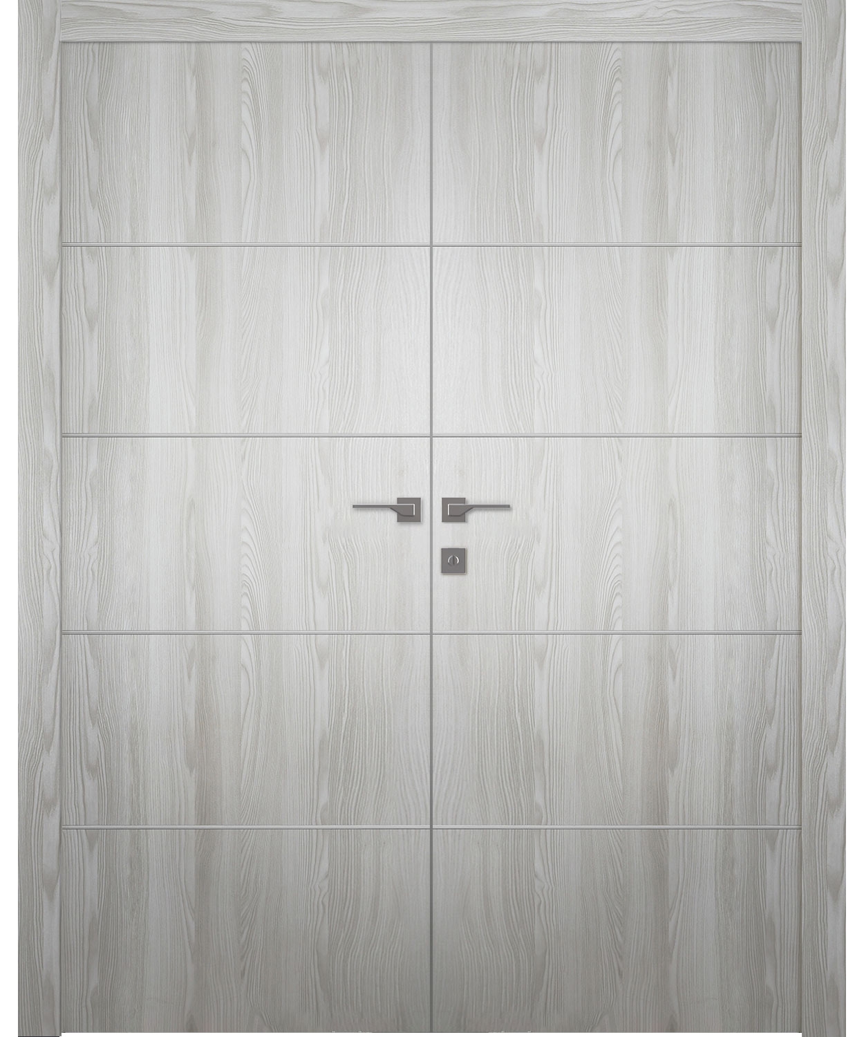 OPTIMA 4H RIBEIRA ASH DOUBLE BELLDINNI MODERN INTERIOR DOOR - 3