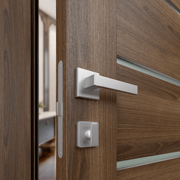 AVON 07-02 VETRO PECAN NUTWOOD BARN DOORS BELLDINNI MODERN INTERIOR DOOR - 4