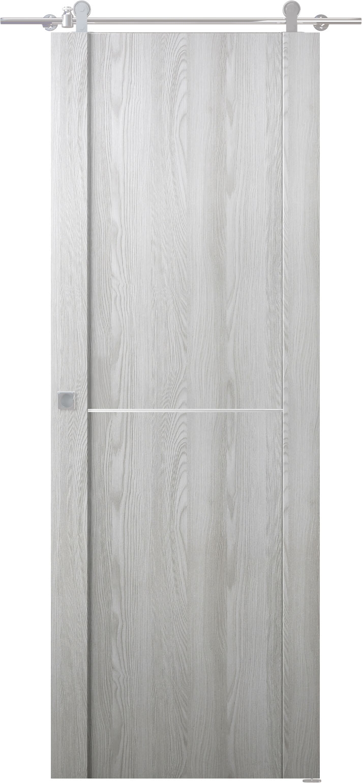 AVON 01 1H RIBEIRA ASH BARN BELLDINNI MODERN INTERIOR DOOR - 2