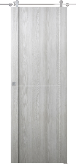 AVON 01 1H RIBEIRA ASH BARN BELLDINNI MODERN INTERIOR DOOR - 2