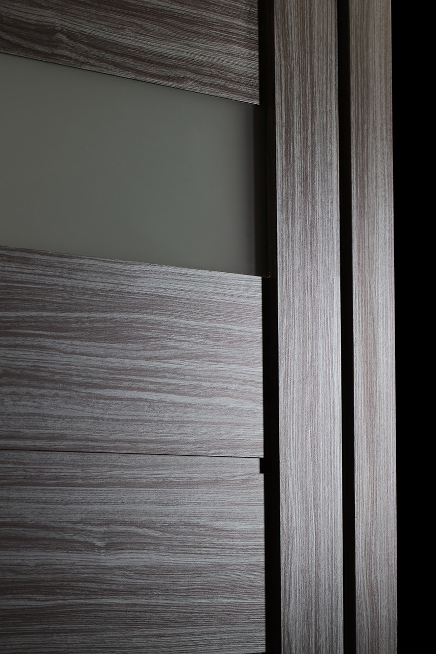 EDNA VETRO GRAY OAK SWING BELLDINNI MODERN INTERIOR DOOR - 6