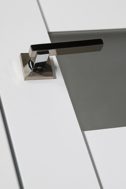 EDNA VETRO BIANCO NOBLE SWING BELLDINNI MODERN INTERIOR DOOR - 4