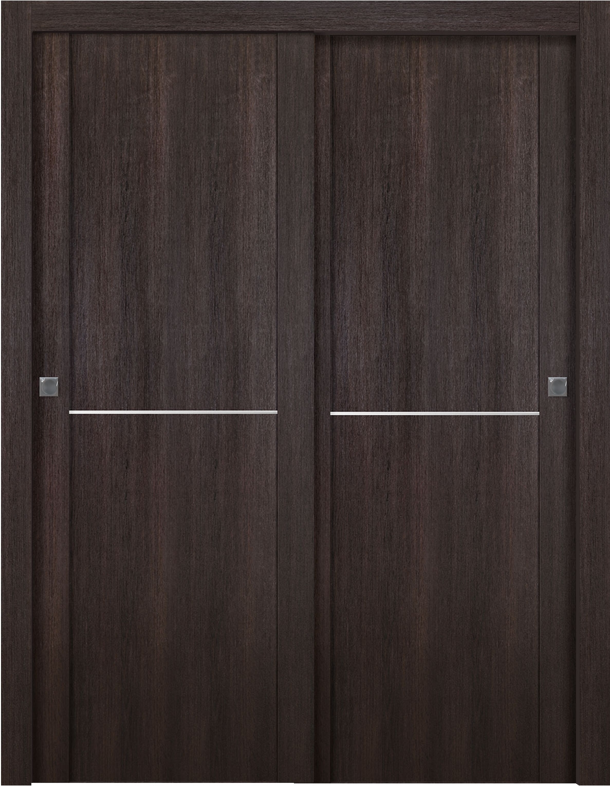 AVON 01 1H VERALINGA OAK BYPASS DOORS BELLDINNI MODERN INTERIOR DOOR - 5