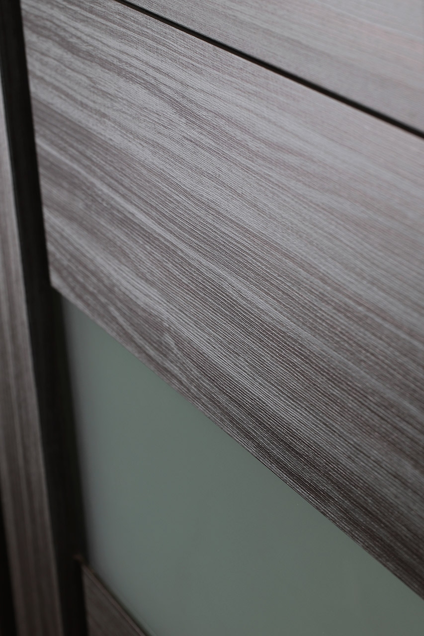 EDNA VETRO GRAY OAK SWING BELLDINNI MODERN INTERIOR DOOR - 8