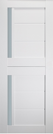 ESTA VETRO BIANCO NOBLE SLAB BELLDINNI MODERN INTERIOR DOOR - 1