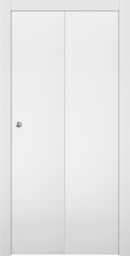 OPTIMA SNOW WHITE BI-FOLD BELLDINNI MODERN INTERIOR DOOR - 1