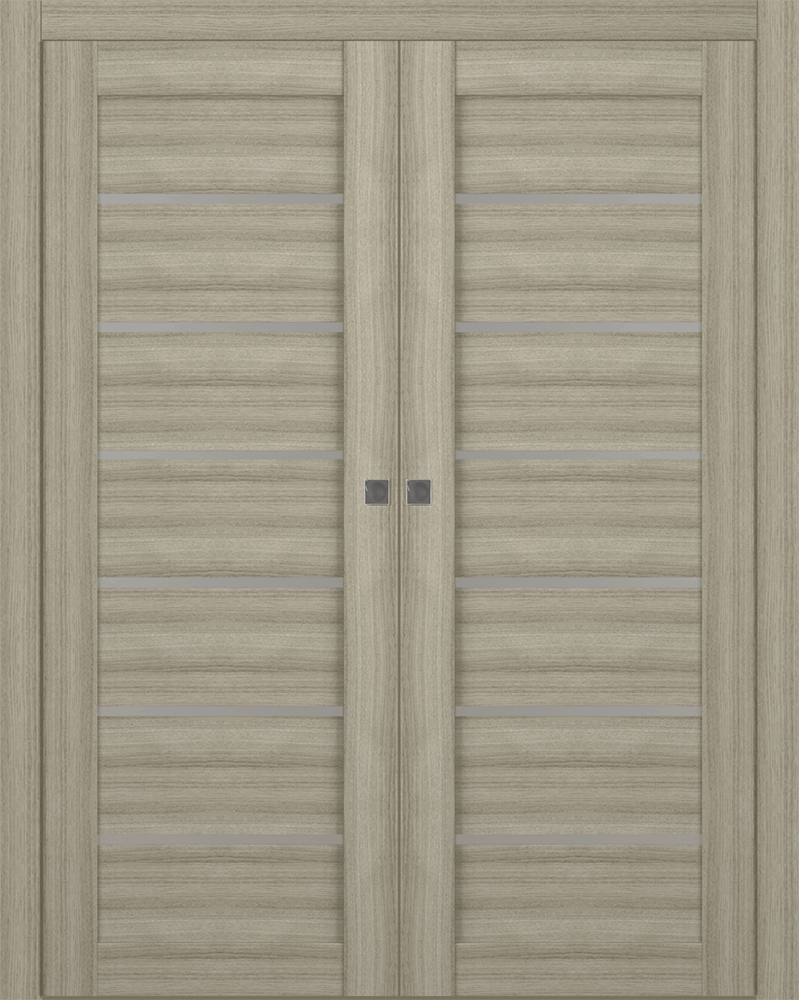 ALBA SHAMBOR DOUBLE POCKET BELLDINNI MODERN INTERIOR DOOR - 1