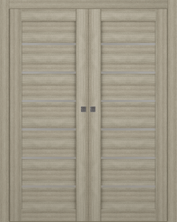 ALBA SHAMBOR DOUBLE POCKET BELLDINNI MODERN INTERIOR DOOR - 1