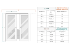 SMART PRO 207 VETRO POLAR WHITE DOUBLE POCKET BELLDINNI MODERN INTERIOR DOOR - 7