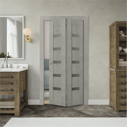 AVON 07-04 VETRO LIGHT URBAN BI-FOLD BELLDINNI MODERN INTERIOR DOOR - 2