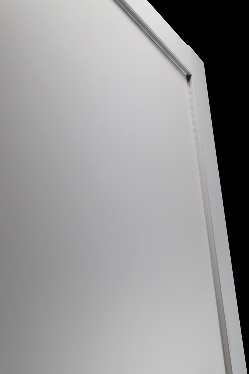 OPTIMA SNOW WHITE INVISIBLE METAL FRAME BELLDINNI MODERN INTERIOR DOOR - 9