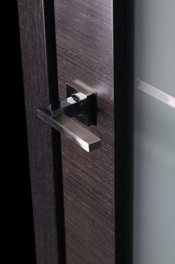 AVANTI 207 VETRO BLACK APRICOT SWING BELLDINNI MODERN INTERIOR DOOR - 6