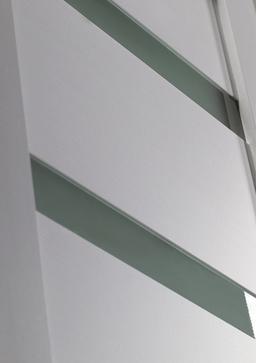 LEORA VETRO BIANCO NOBLE SLAB BELLDINNI MODERN INTERIOR DOOR - 3