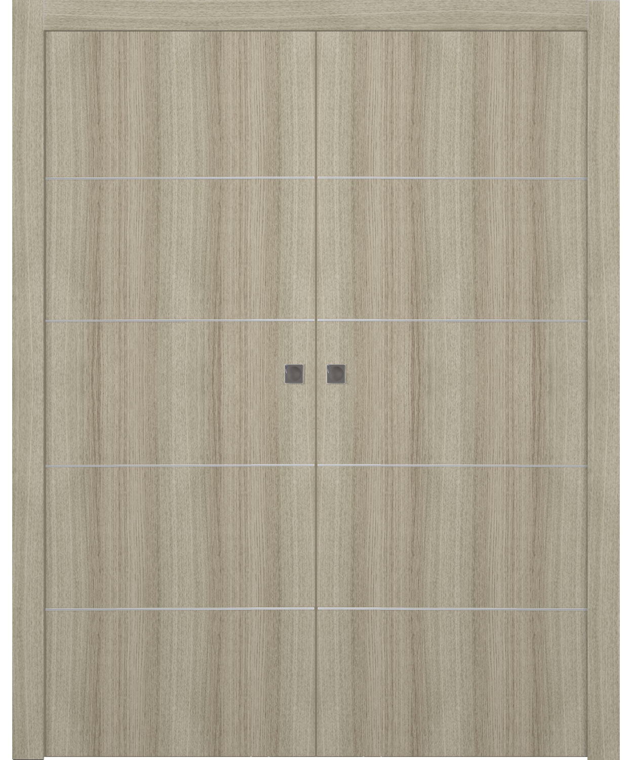 OPTIMA 4H SHAMBOR DOUBLE POCKET BELLDINNI MODERN INTERIOR DOOR - 1