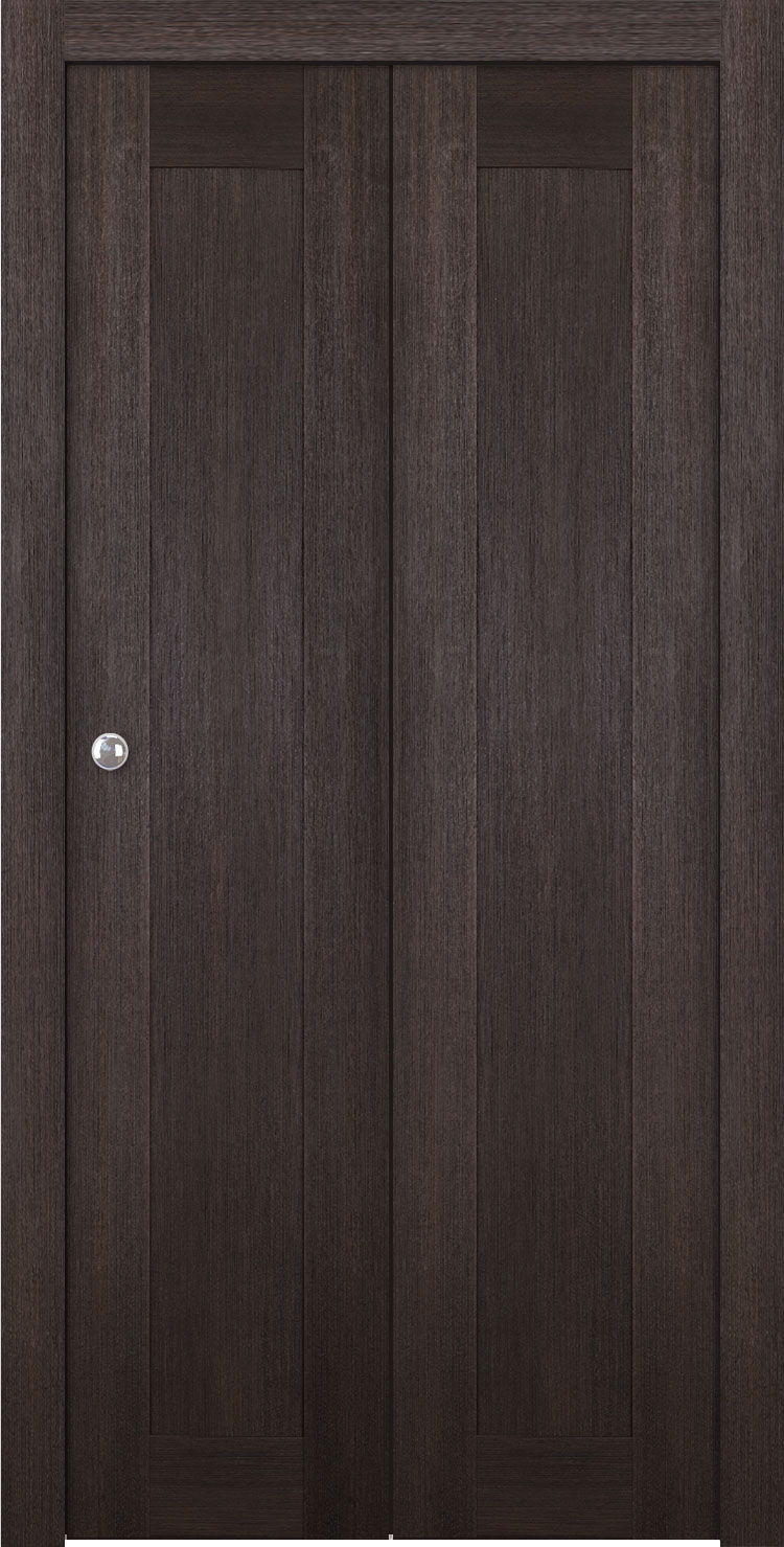 AVON 07 VERALINGA OAK BI-FOLD BELLDINNI MODERN INTERIOR DOOR - 1