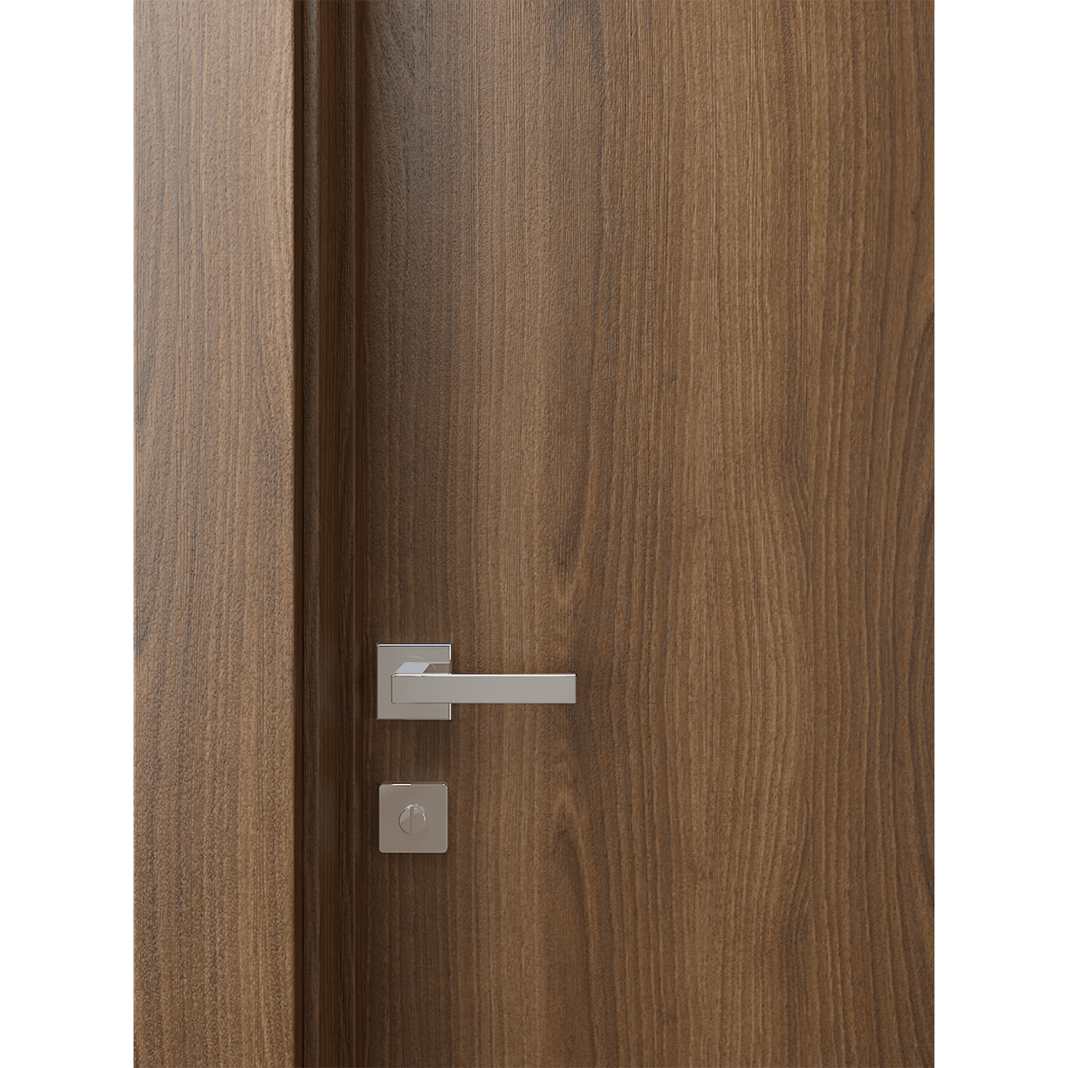 OPTIMA 2U PECAN NUTWOOD SWING DOORS BELLDINNI MODERN INTERIOR DOOR - 3