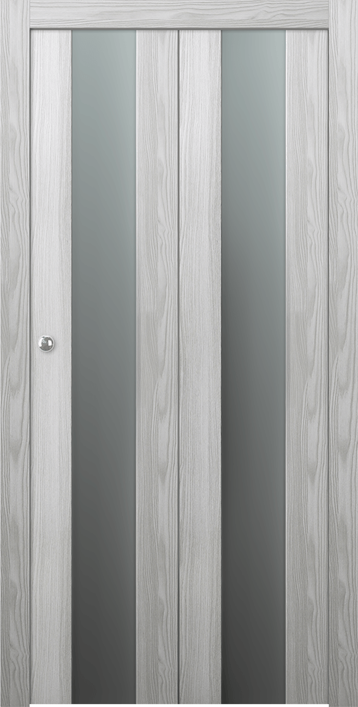 AVON 202 VETRO RIBEIRA ASH BI-FOLD BELLDINNI MODERN INTERIOR DOOR - 5