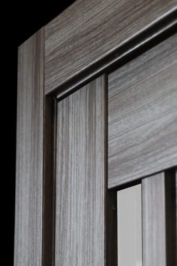 ESTA VETRO GRAY OAK DOUBLE POCKET BELLDINNI MODERN INTERIOR DOOR - 2