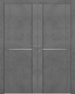 AVON 01 1H DARK URBAN DOUBLE BELLDINNI MODERN INTERIOR DOOR - 1