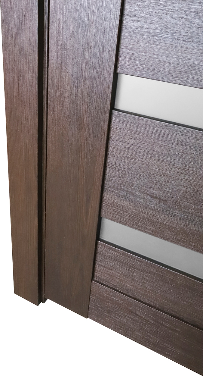 AVON 202 VETRO VERALINGA OAK SWING BELLDINNI MODERN INTERIOR DOOR - 5