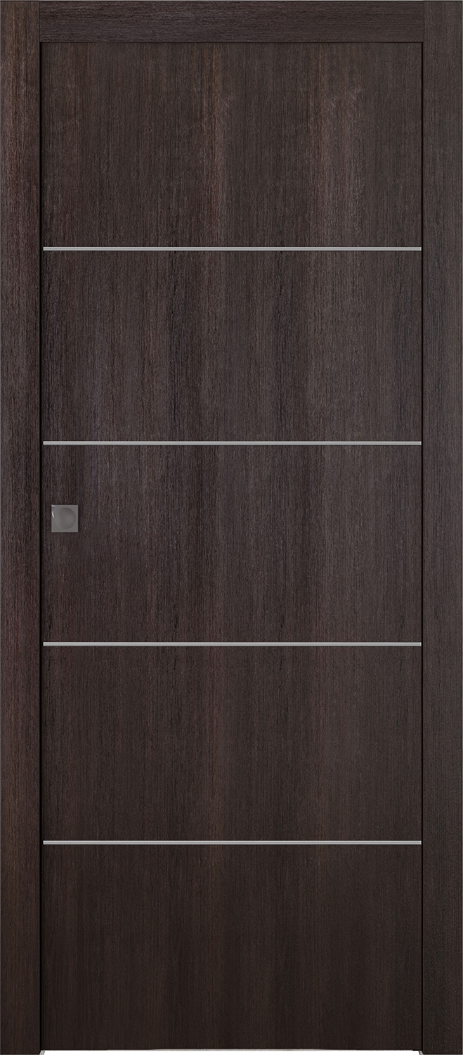 OPTIMA 4H VERALINGA OAK POCKET BELLDINNI MODERN INTERIOR DOOR - 1