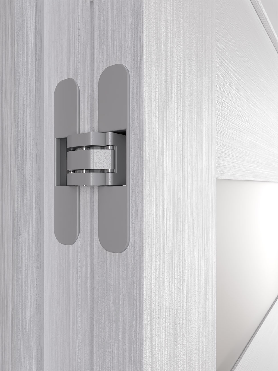 ROMI VETRO BIANCO NOBLE DOUBLE BELLDINNI MODERN INTERIOR DOOR - 6