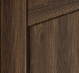 AVON 07-04 VETRO PECAN NUTWOOD SLAB DOORS BELLDINNI MODERN INTERIOR DOOR - 2