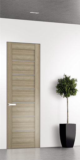 ALBA SHAMBOR INVISIBLE METAL FRAME BELLDINNI MODERN INTERIOR DOOR - 1