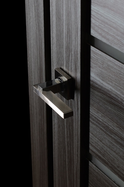 ALBA GRAY OAK DOUBLE POCKET BELLDINNI MODERN INTERIOR DOOR - 2