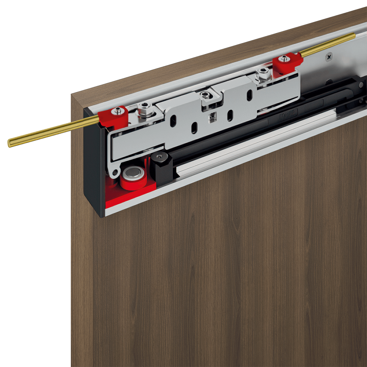 OPTIMA 4H PECAN NUTWOOD MAGIC DOORS BELLDINNI MODERN INTERIOR DOOR - 7
