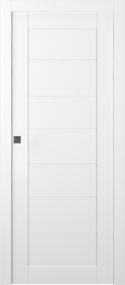 ALDA SNOW WHITE POCKET BELLDINNI MODERN INTERIOR DOOR - 1
